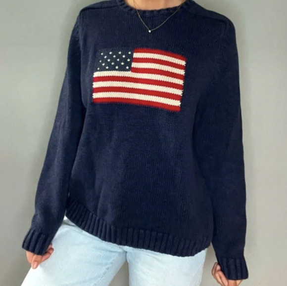 American Flag Sweaters